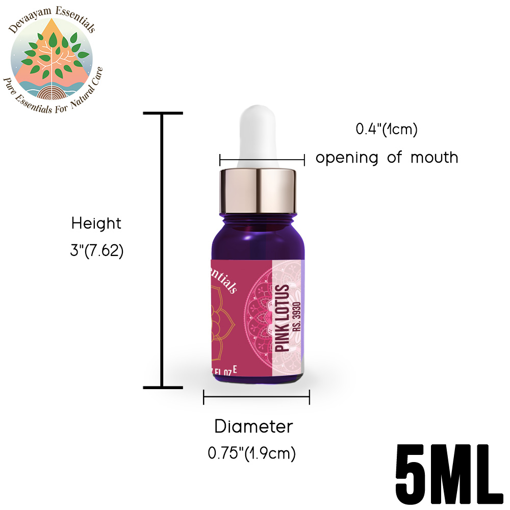 Pure Pink Lotus Absolute Essential Oil 5ml